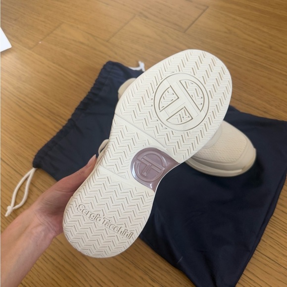 Women's Cream Sneakers new Sergio Tacchini - Picture 6 of 10